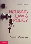 Cowan, D: Housing Law and Policy