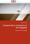 L''impact de la croissance et de l''inégalité