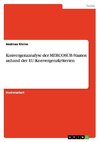 Konvergenzanalyse der MERCOSUR-Staaten anhand der EU-Konvergenzkriterien