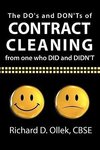 DOS & DONTS OF CONTRACT CLEANI