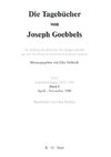 Die Tagebücher von Joseph Goebbels, Band 8, April - November 1940