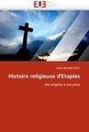 Histoire religieuse d''Etaples