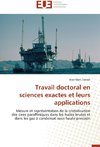 Travail doctoral en sciences exactes et leurs applications