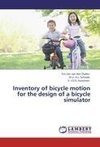 Inventory of bicycle motion for the design of a bicycle simulator