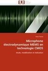 Microphone électrodynamique MEMS en technologie CMOS