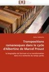 Transpositions romanesques dans le cycle d'Albertine de Marcel Proust