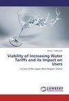 Viability of Increasing Water Tariffs and its Impact on Users