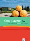 Con piacere. Lehr- und Arbeitsbuch mit 2 Audio-CDs. A2