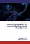 the role of cytokines on synaptic plasticity in the dentate gyrus
