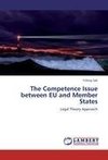 The Competence Issue between EU and Member States