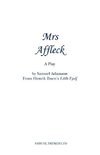 Mrs Affleck