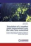 Simulation of a weather radar measurement over the Lake Tana watershed