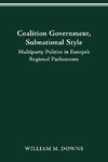 COALITION GOVERNMENT, SUBNATIONAL STYLE