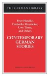Contemporary German Stories