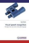 Visual speech recognition