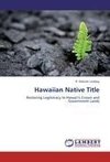 Hawaiian Native Title