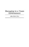 Managing in a Team Environment