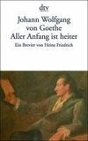Goethe, J: Aller Anfang
