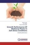 Growth Performance Of Medicinal Plants In Salt Stress Conditions