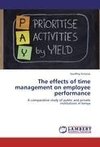 The effects of time management on employee performance