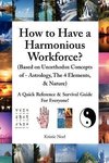 How to Have a Harmonious Workforce? (Based on Unorthodox Concepts of - Astrology, The 4 Elements, & Nature)