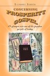Concerning Prosperity Gospel