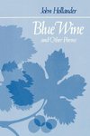Hollander, J: Blue Wine and Other Poems
