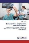 Survival rate of proximal ART restorations