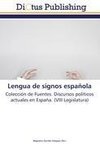 Lengua de signos española