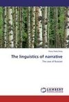 The linguistics of narrative