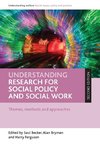 Understanding research for social policy and social work