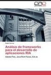 Análisis de frameworks para el desarrollo de aplicaciones RIA