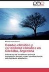 Cambio climático y variabilidad climática en Córdoba, Argentina