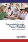 Dyscalculia in Secondary School Mathematics: Nigeria Experience
