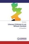 Literary Criticism in an African Context