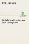 Gedichte und Aufsätze zur deutschen Sprache