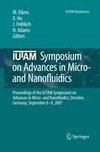 IUTAM Symposium on Advances in Micro- and Nanofluidics
