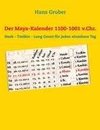 Der Maya-Kalender 1100-1001 v.Chr.