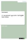 A comparatative approach to the English tense system