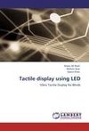 Tactile display using LED
