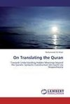 On Translating the Quran