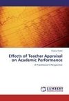 Effects of Teacher Appraisal on Academic Performance