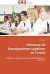 Efficience de l'enseignement supérieur en Tunisie