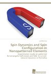 Spin Dynamics and Spin Configuration in Nanopatterned Elements