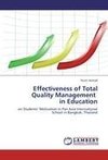 Effectiveness of Total Quality Management   in Education