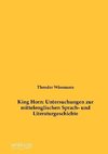 King Horn: Untersuchungen zur mittelenglischen Sprach- und Literaturgeschichte