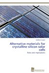 Alternative materials for crystalline silicon solar cells