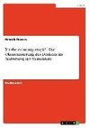 It's the economy, stupid - Die Ökonomisierung des Denkens als Bedrohung der Demokratie