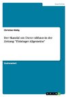 Der Skandal um Dieter Althaus in der Zeitung 