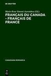 Français du Canada - Français de France